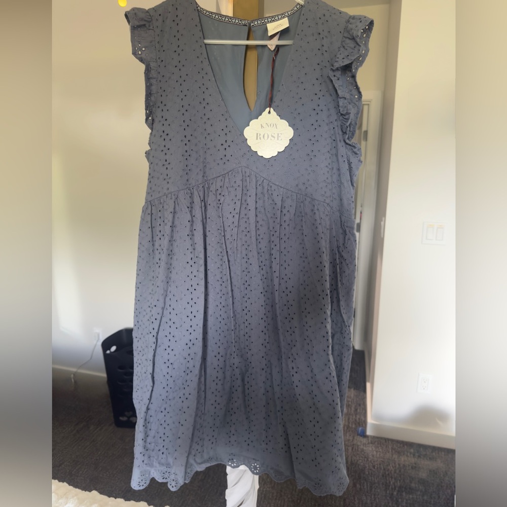 Women’s Knox Rose Blue Dress NWT